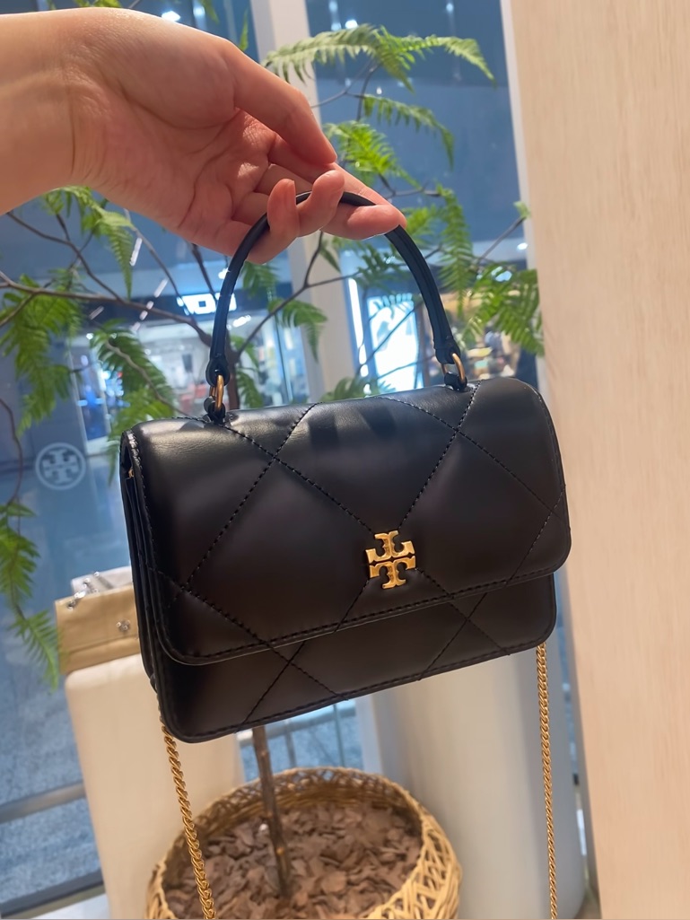 Nwt Tory Burch Mini Kira Diamond Quilt Top-Handle Crossbody